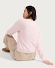 image 3 of F&F Knitted Button Up Cardigan in Pink