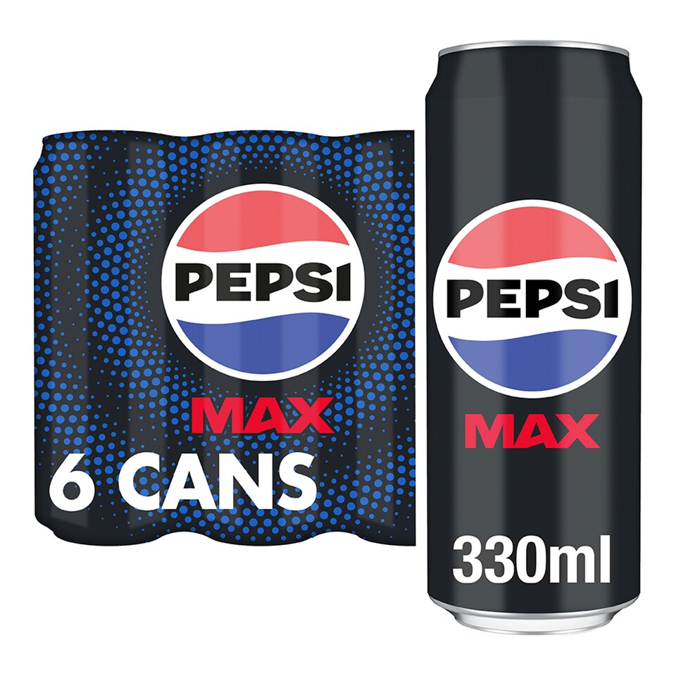 Pepsi Max 6 X 330 Ml Pack