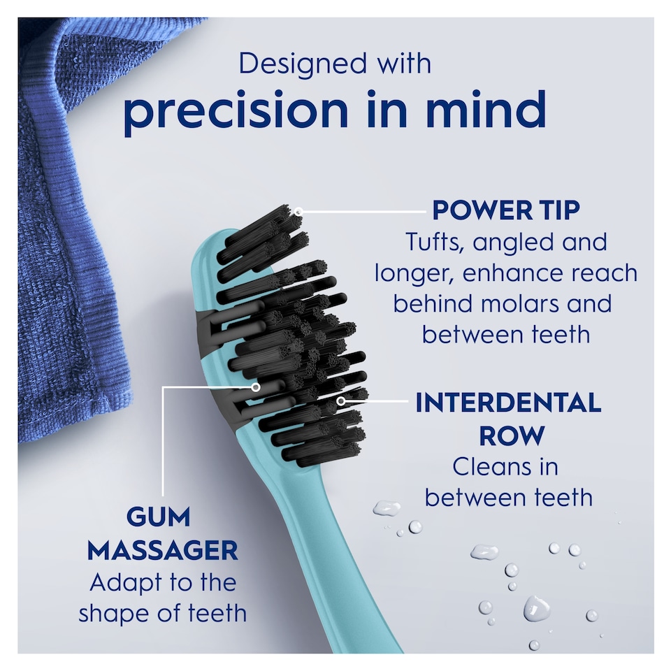 image 1 of Oral-B Pro 3D White Medium Manual Toothbrush