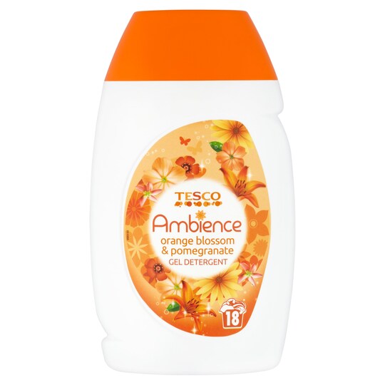 Tesco Laundry Gel Orange 630Ml Tesco Groceries