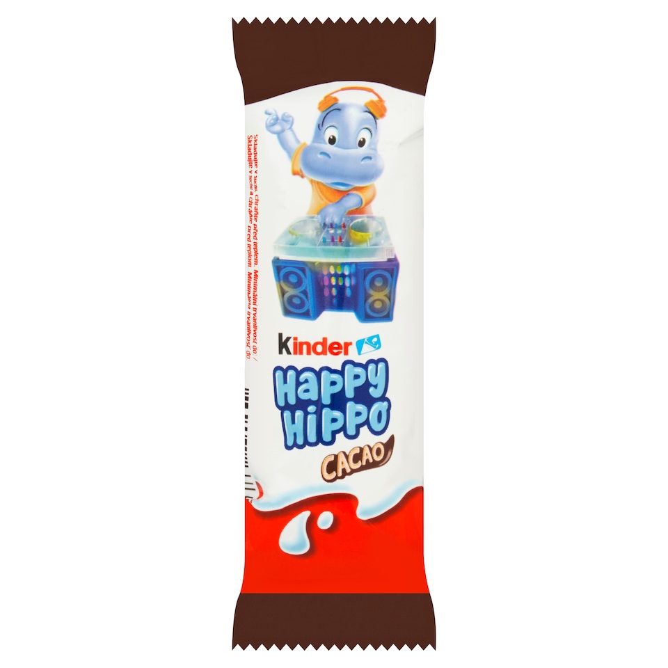 image 1 of Kinder Happy Hippo Wafer with Milk and Cococa Filling 20.7g
