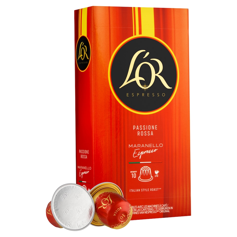 Obrázek 1 pro produkt L'OR Espresso Maranello pražená mletá káva v kapslích 10 ks 52g