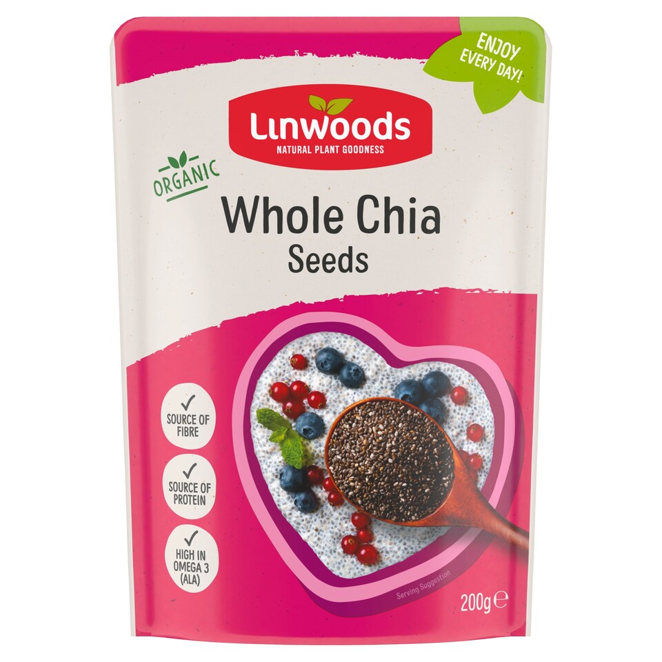 image 1 of Linwoods Organic Whole Chia Seeds 200g