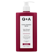 Q+A Hyaluronic Acid Post Shower Moisturiser 250ml