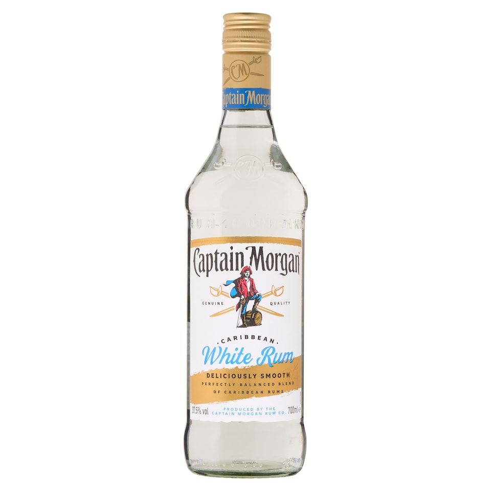 Captain Morgan White Rum 37,5% 0,7 l