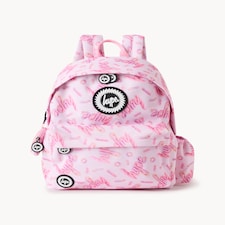 Hype Printed Backpack in Pink