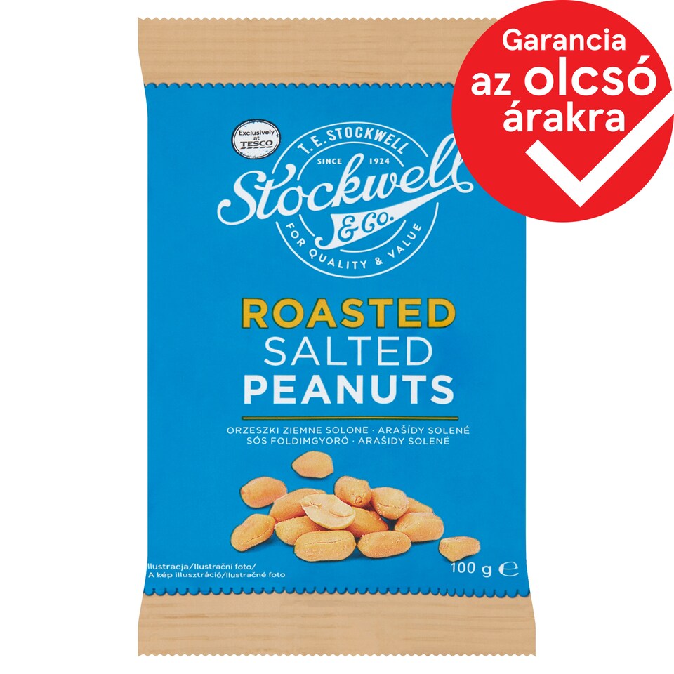 Stockwell & Co. pörkölt, sós földimogyoró 100 g