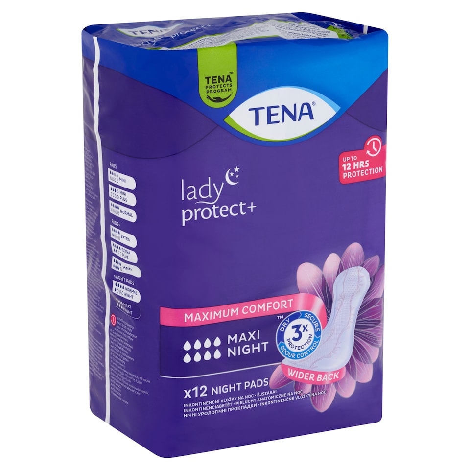 image 1 of Tena Lady Maxi Night Pads 12 pcs