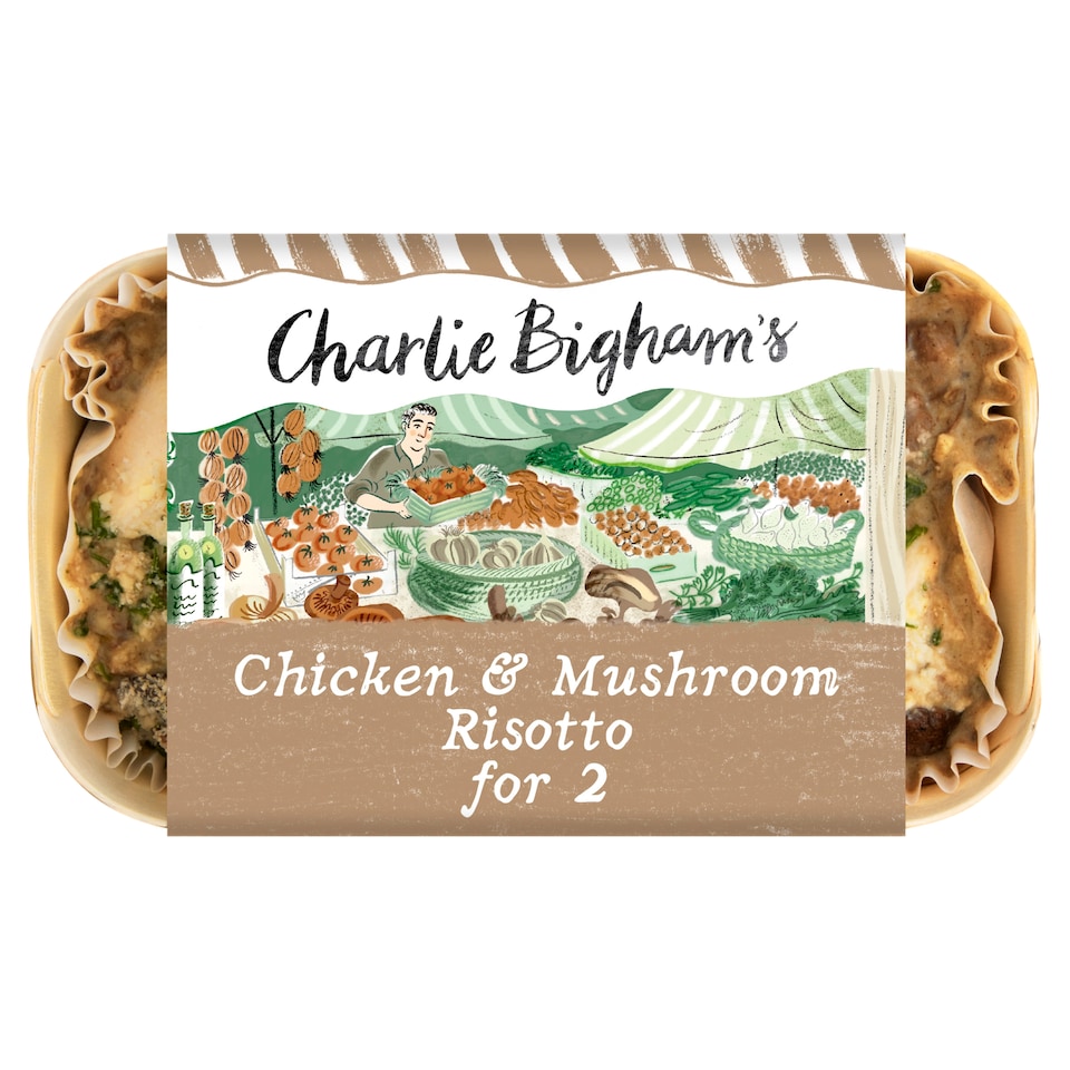 Charlie Bigham's Chicken & Mushroom Risotto 700G
