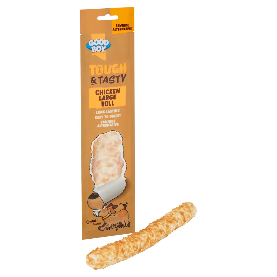 image 1 of Good Boy Tough & Tasty Chicken Large Roll 80G