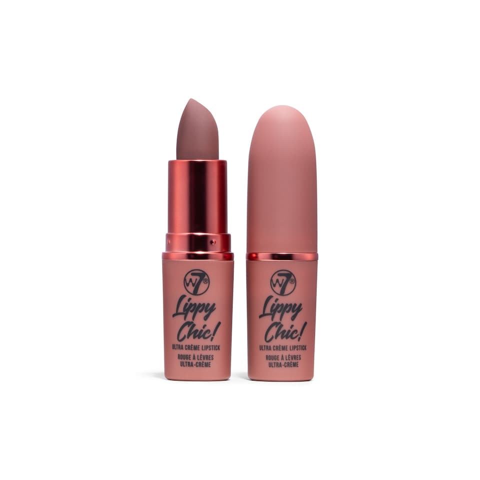 image 1 of W7 Lippy Chic Ultra Creme Lipstick Banter 3.5G