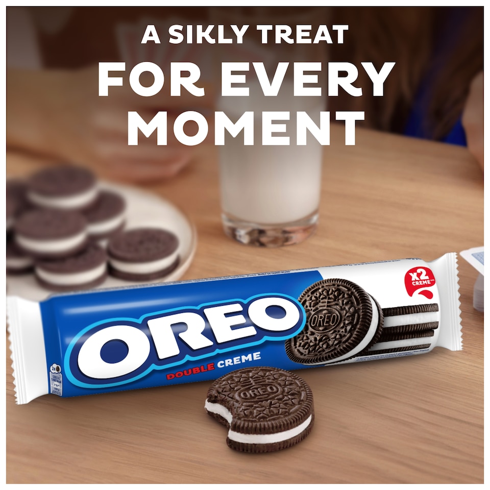 image 1 of Oreo Double Stuff Cookie Chocolate Sandwich Biscuits 157g