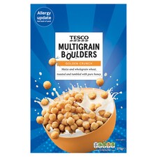Tesco Multigrain Boulders Cereal 375G