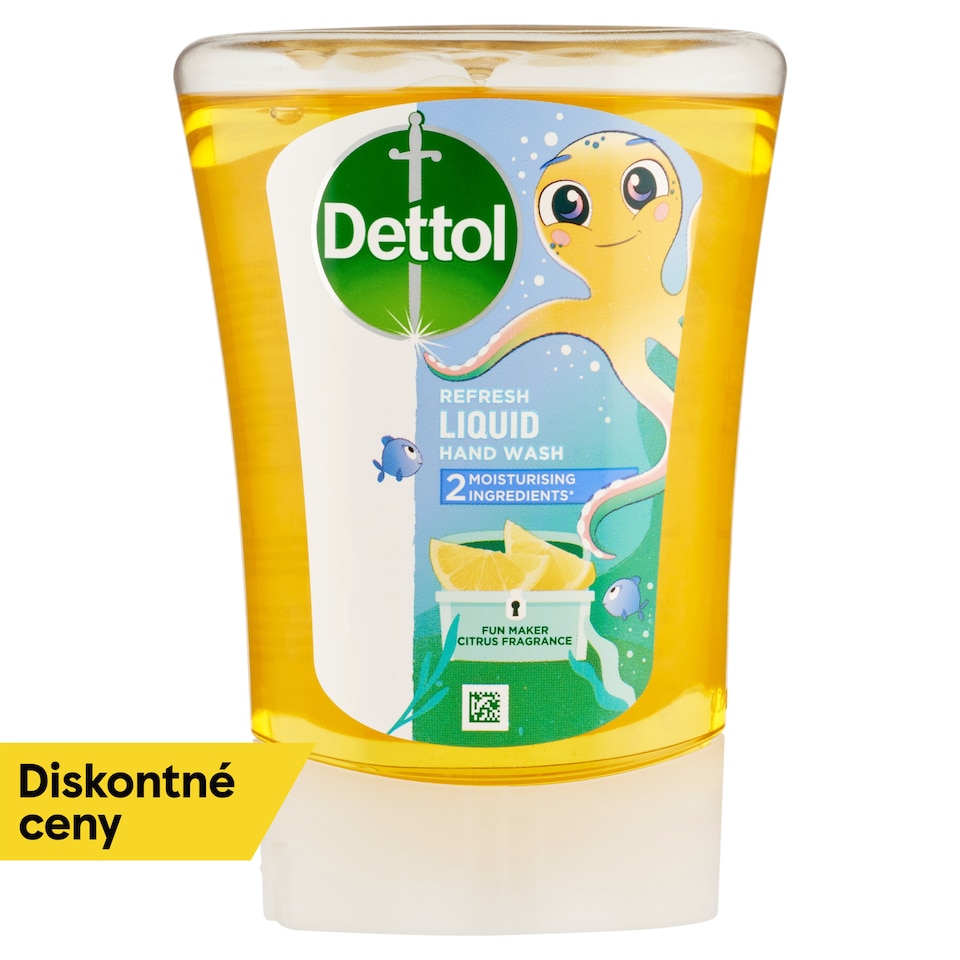 obrázok 1 z Dettol Bavič tekuté mydlo náplň do bezdotykového dávkovača 250 ml