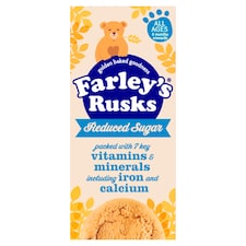 Farley's Reduced Sugar Rusks Baby Food Snack 150g