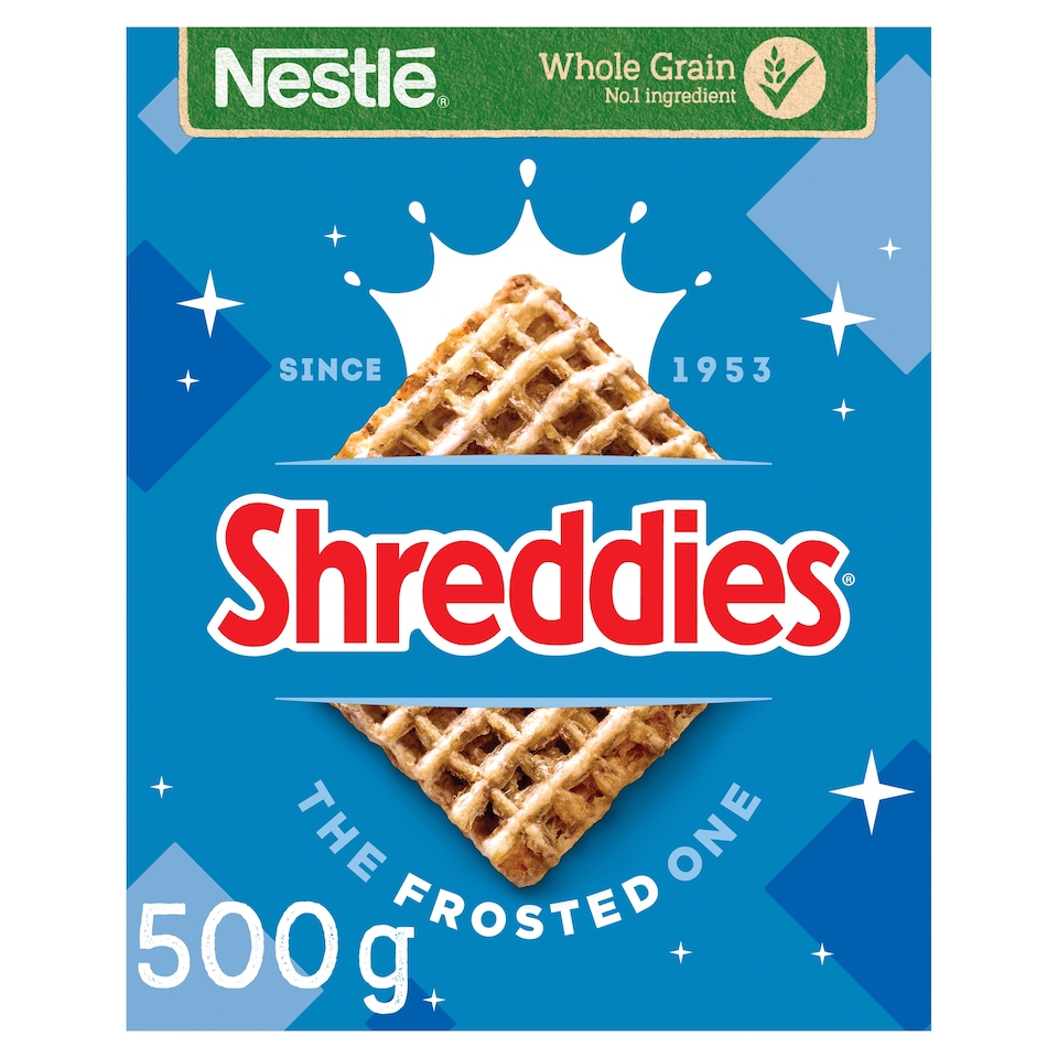 image 1 of Nestlé Shreddies Frosted Cereal 500g