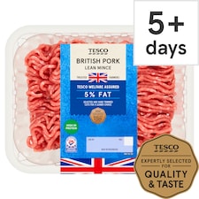 Tesco Lean Pork Mince 5% Fat 500g