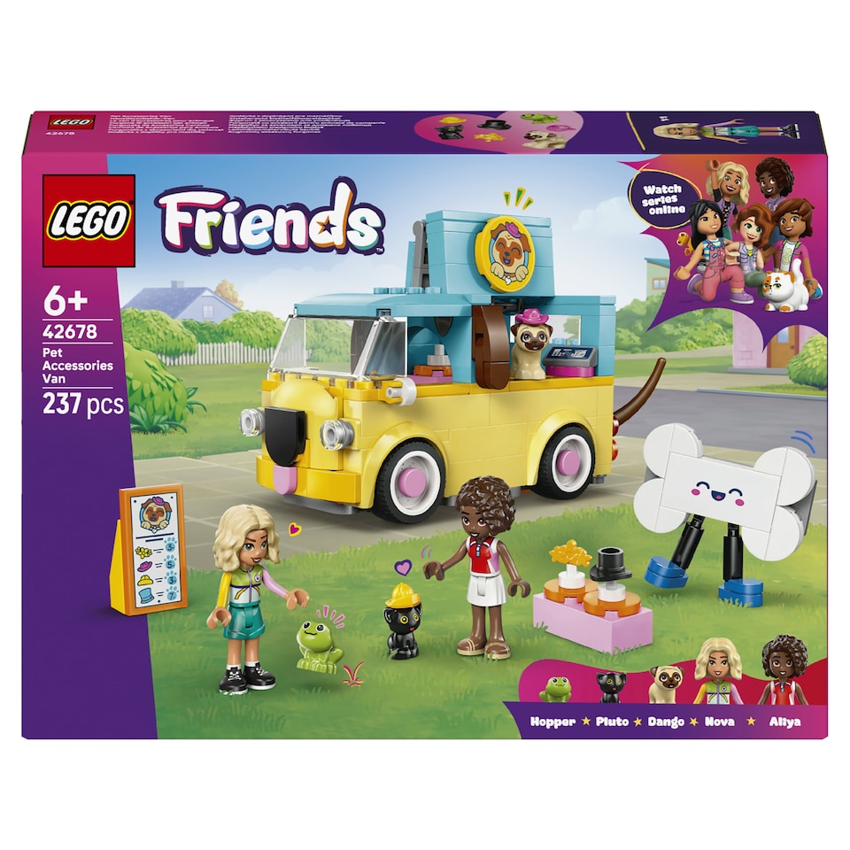 obrázok 1 z LEGO Friends 42678 Dodávka s doplnkami pre maznáčikov