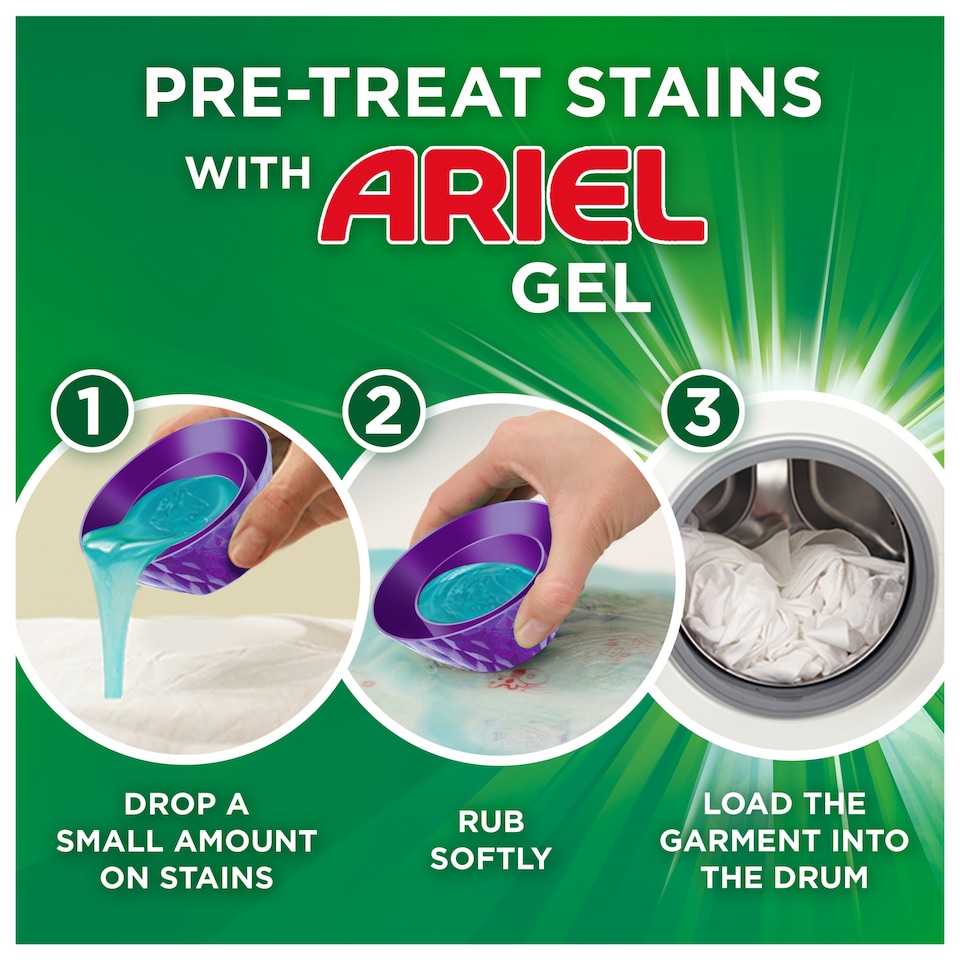 image 1 of Ariel Colour Washing Gel 38 washes 1254ml