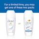 image 2 of Dove 48h Classic Antiperspirant Deodorant Roll On 50ml