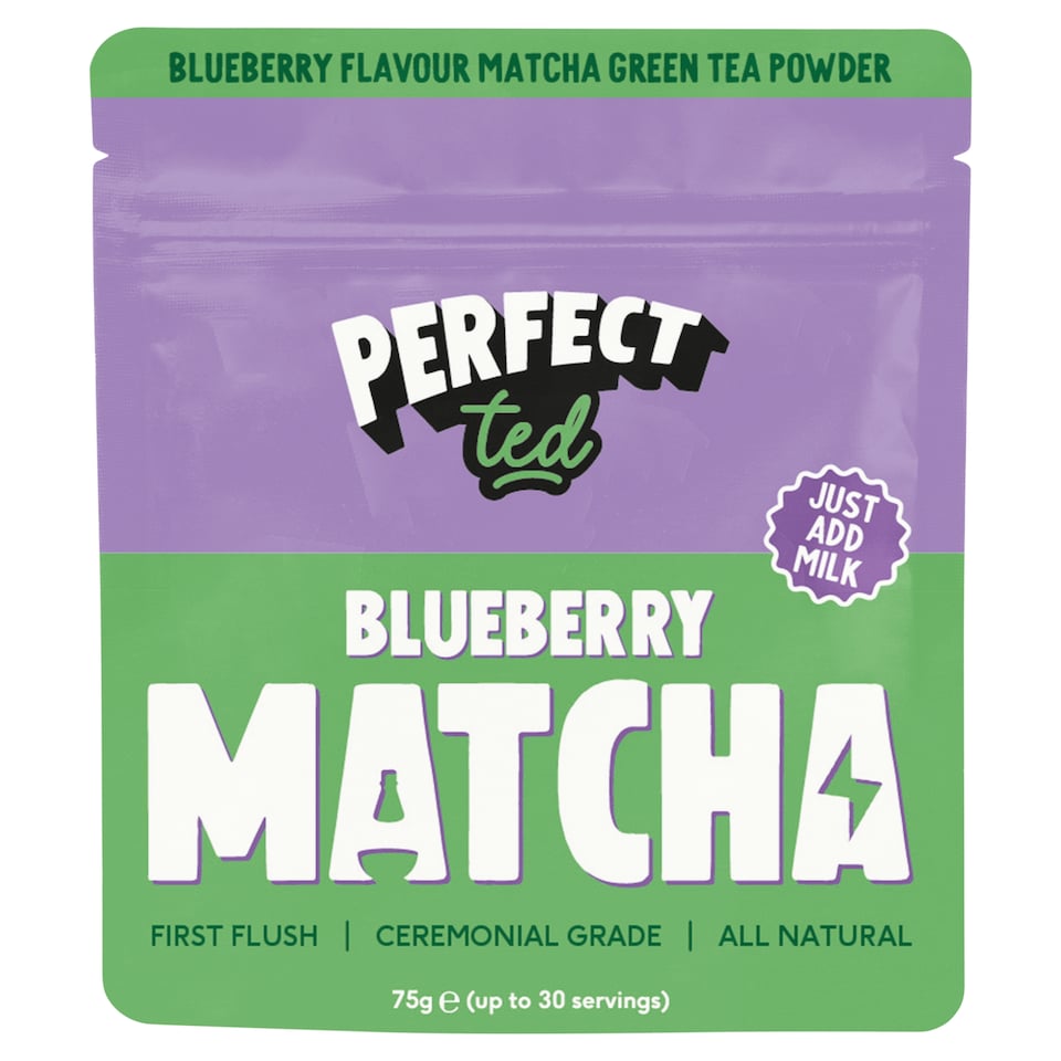 PerfectTed Matcha Powder Blueberry 75g