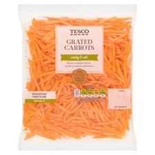Tesco Grated Carrots 200g