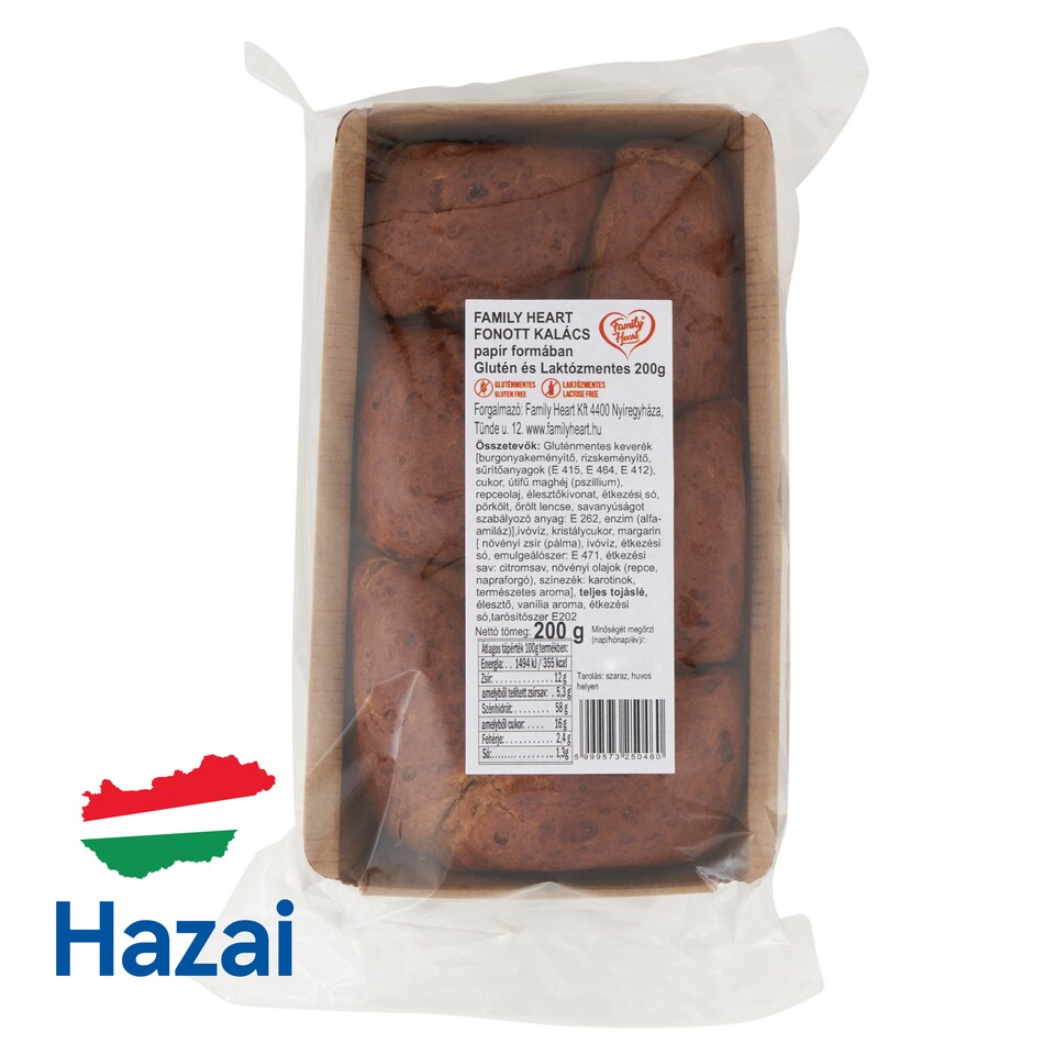 Family Heart Gluten and Lactose-Free Braided Scone 200 g