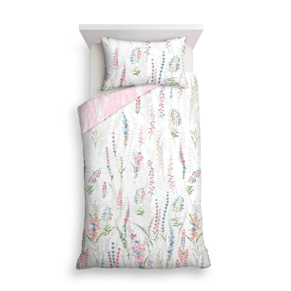 F&F Home Pretty Floral Duvet set Single