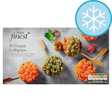 Tesco Finest 10 Prawn Lollipops 170g