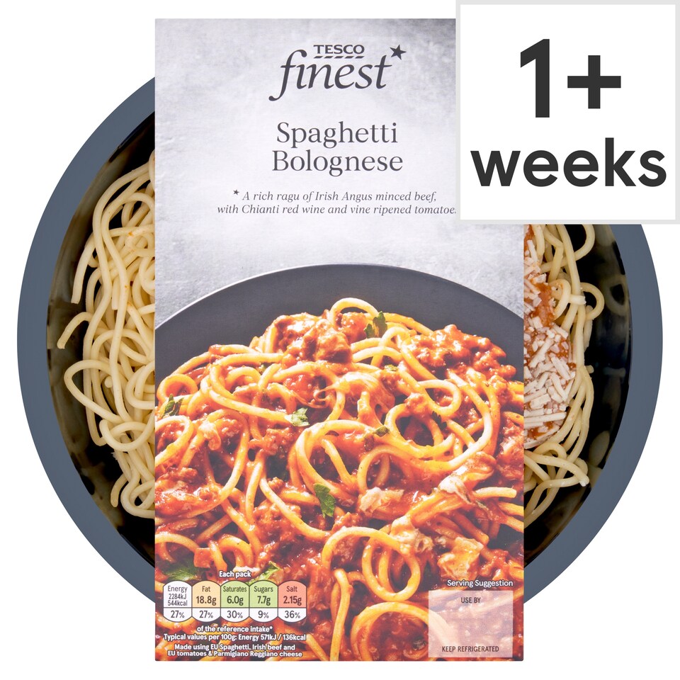 Tesco Finest Spaghetti Bolognese 400G