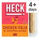 image 1 of Heck Chicken Italia Sausages 255G