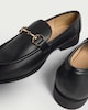 image 3 of F&F Penny Trim Loafers in Black