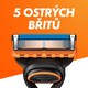 Obrázek 3 pro produkt Gillette Fusion5 Náhradní Holicí Hlavice Pro Muže, 12 Náhradních Holicích Hlavic