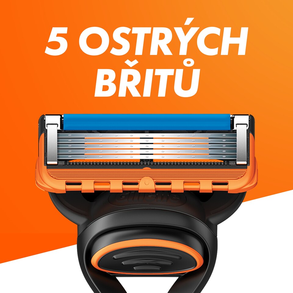 Obrázek 1 pro produkt Gillette Fusion5 Náhradní Holicí Hlavice Pro Muže, 12 Náhradních Holicích Hlavic