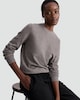 image 1 of F&F Knitted Crew Neck Knit Jumper with Wool in Mink