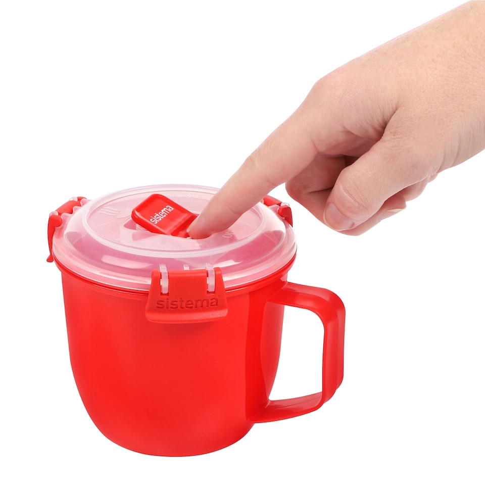 image 1 of Sistema SMALL SOUP MUG MICROWAVE 565ML