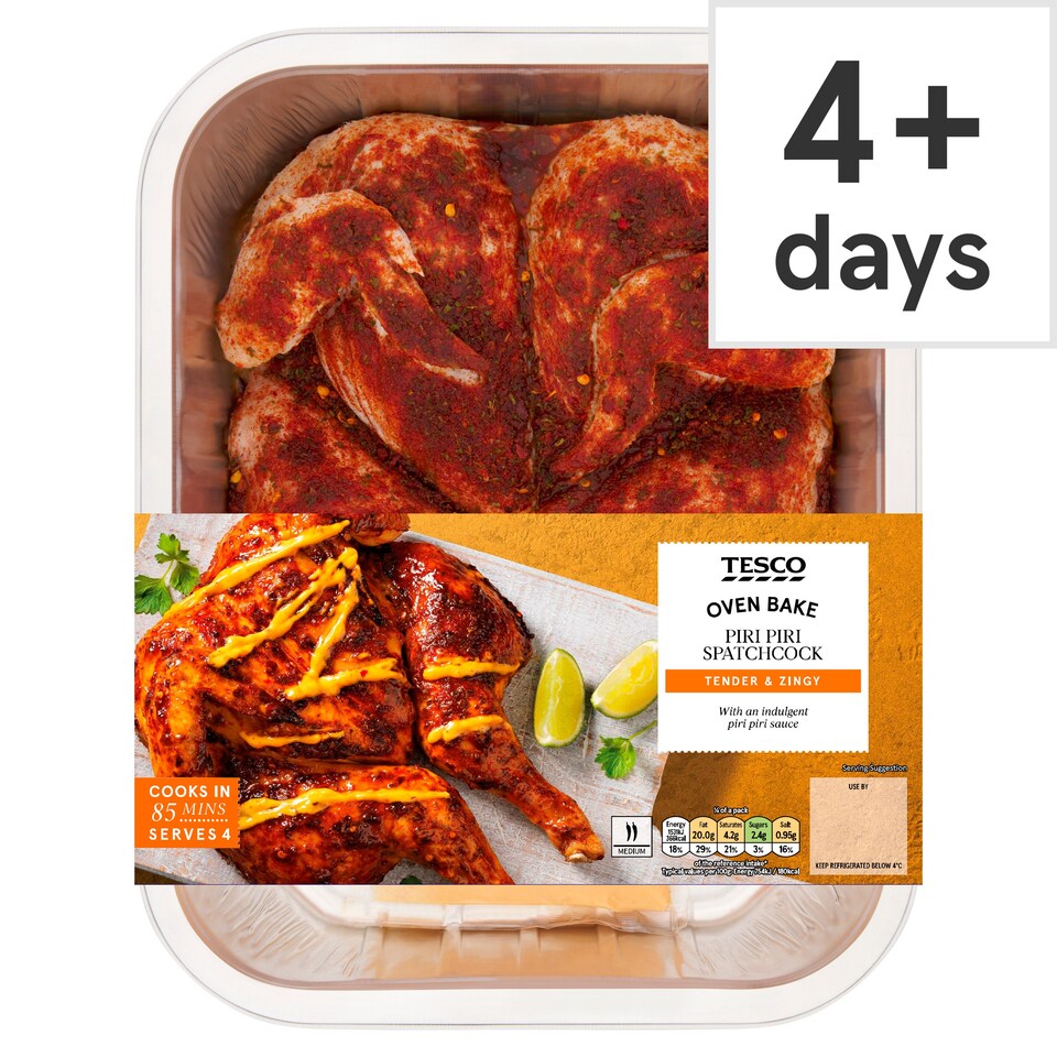 Tesco Peri Peri Spatchcock with Sauce 1.5kg
