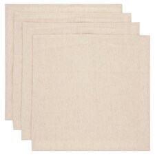 Tesco Natural Napkins 4 Pack