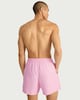 image 3 of F&F Drawstring Lined Swim Shorts in Pink