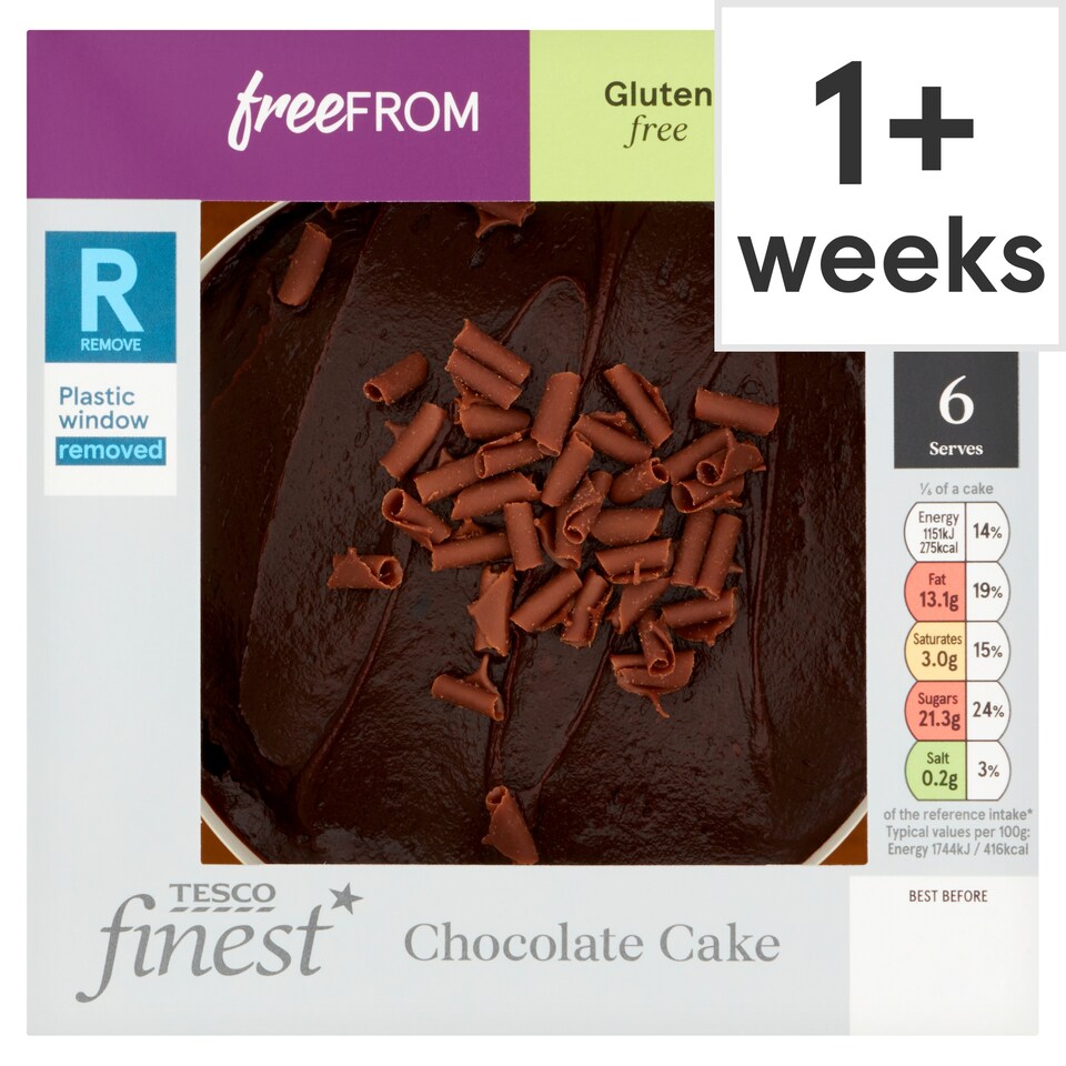 Tesco Finest Free From Chocolate Sponge Cake