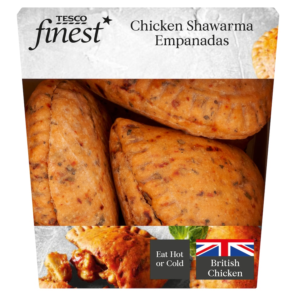 Tesco Finest Chicken Shawarma Empanadas 200G