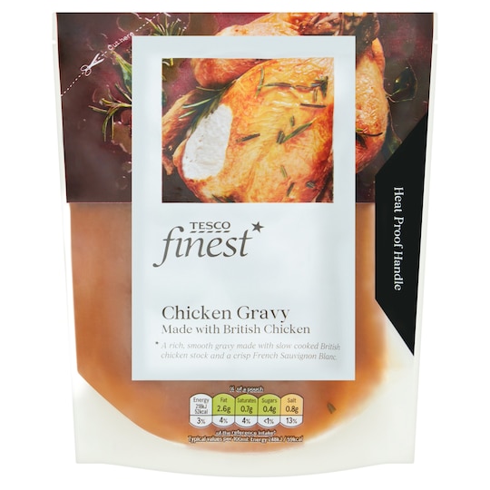 Tesco Finest Chicken Gravy 350Ml Tesco Groceries