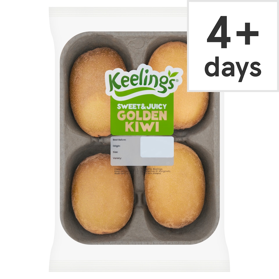Keelings Golden Kiwi 4pk