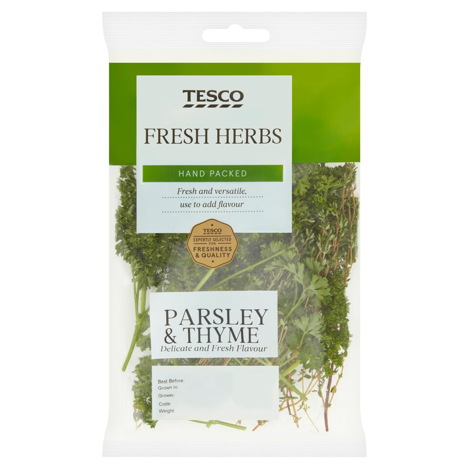 Fresh Herbs Parsley And Thyme 80G