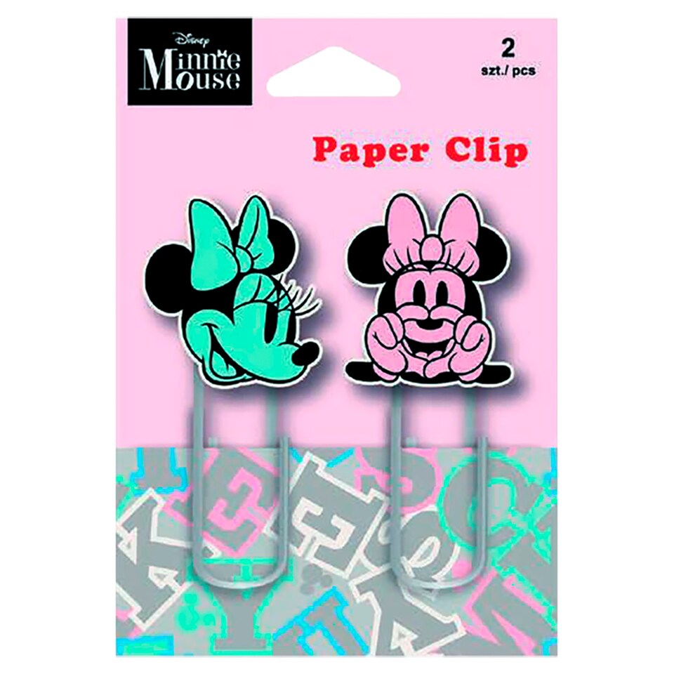 obrázok 1 z Disney Mickey Mouse, Minnie Mouse, Mandalorian sponky na papier s gumeným vrchom 2 ks