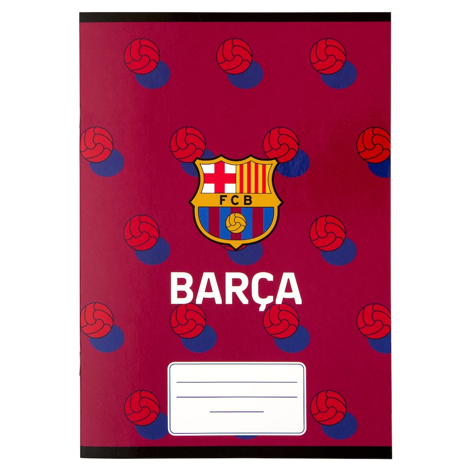 FCB Barça Squared School Booklet A5 27-32 32 Pages