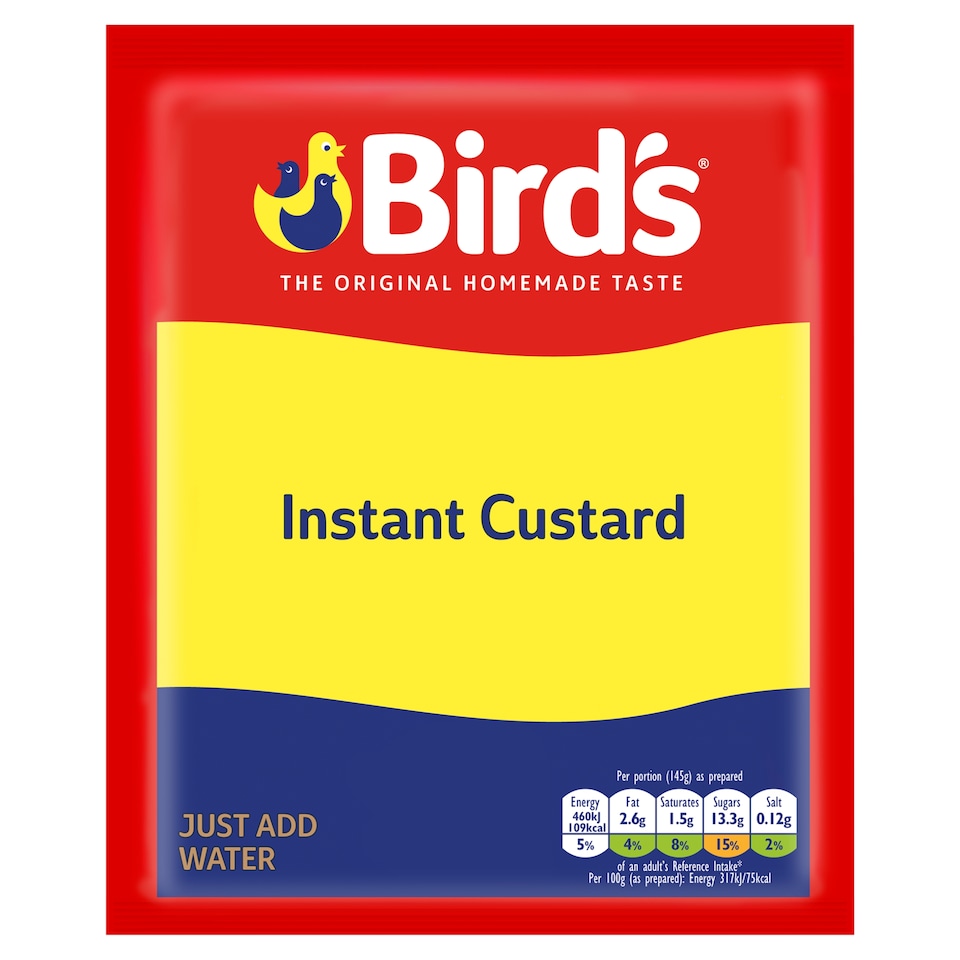 Birds Instant Custard Original75g Sachet