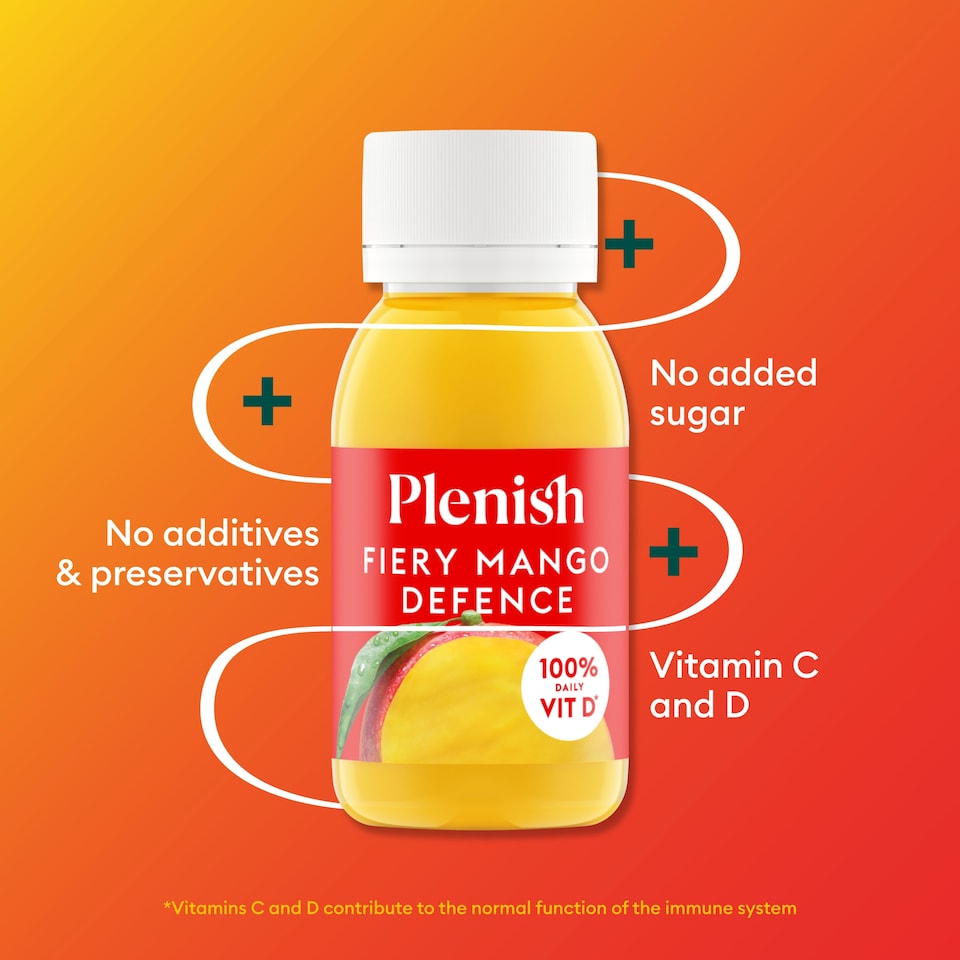 image 1 of Plenish Mango Sunshine Shot 60ml