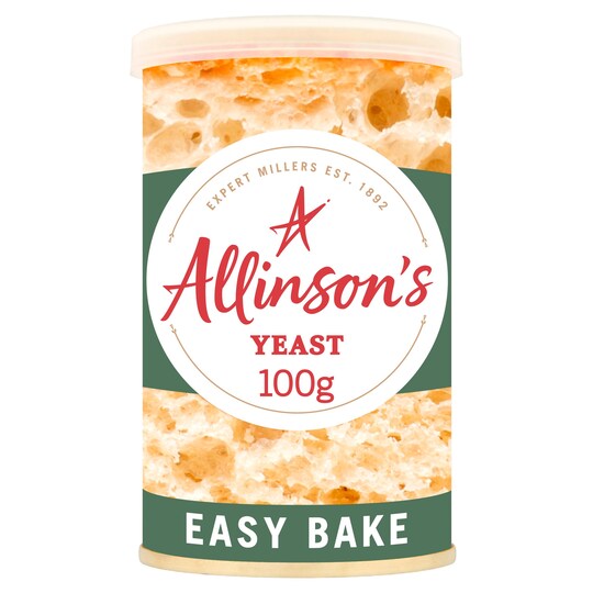 Allinson Easy Bake Yeast Tin 100G Tesco Groceries