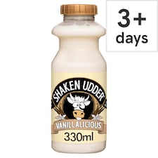 Shaken Udder Vanilla-Licious Milkshake 330Ml